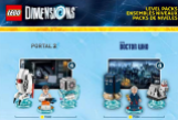 Lego Dimensions Doctor Who and Portal 2 Packs